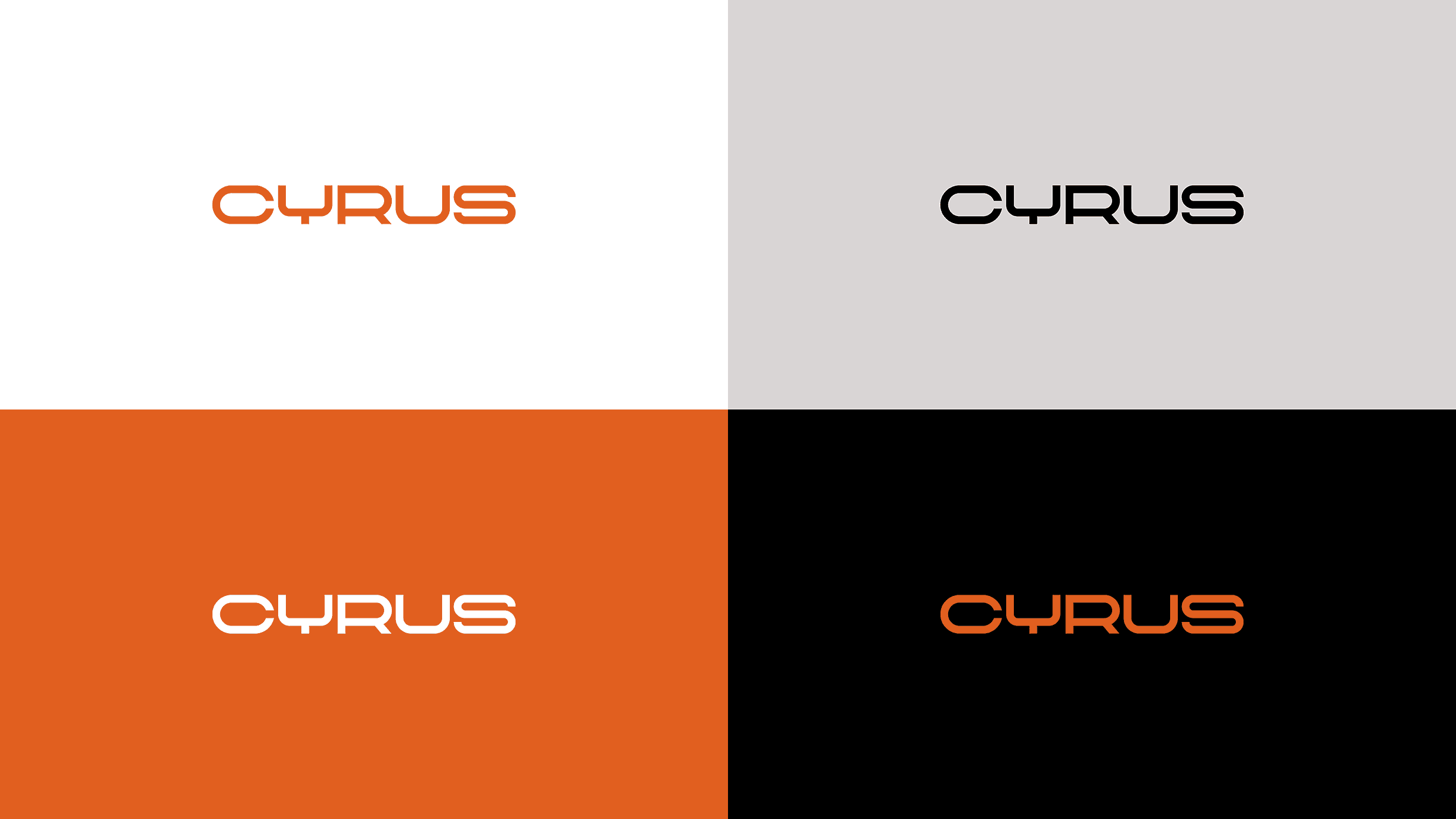 Дизайн логотипа CYRUS