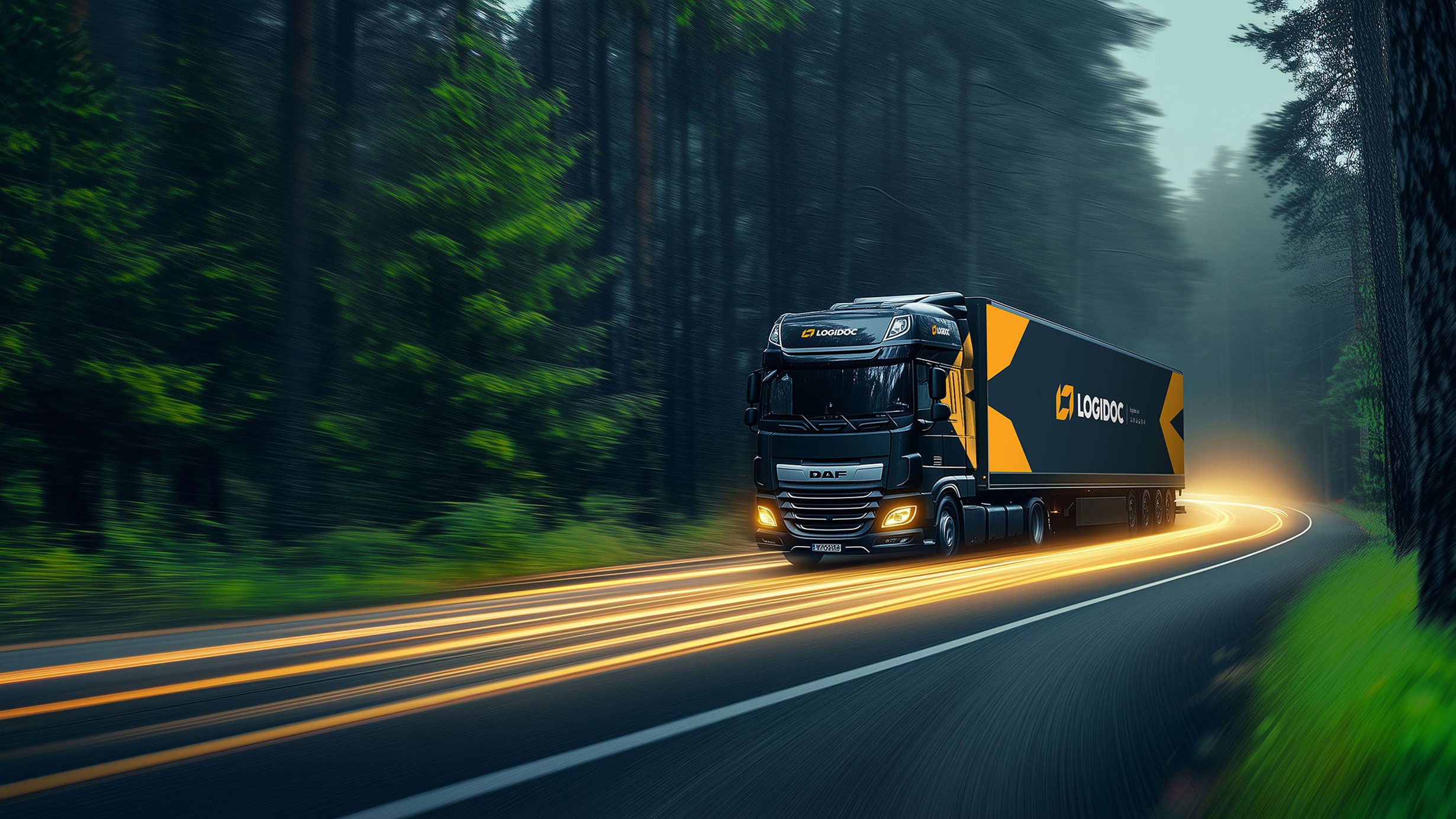 Фотостиль логистической компании Logidoc