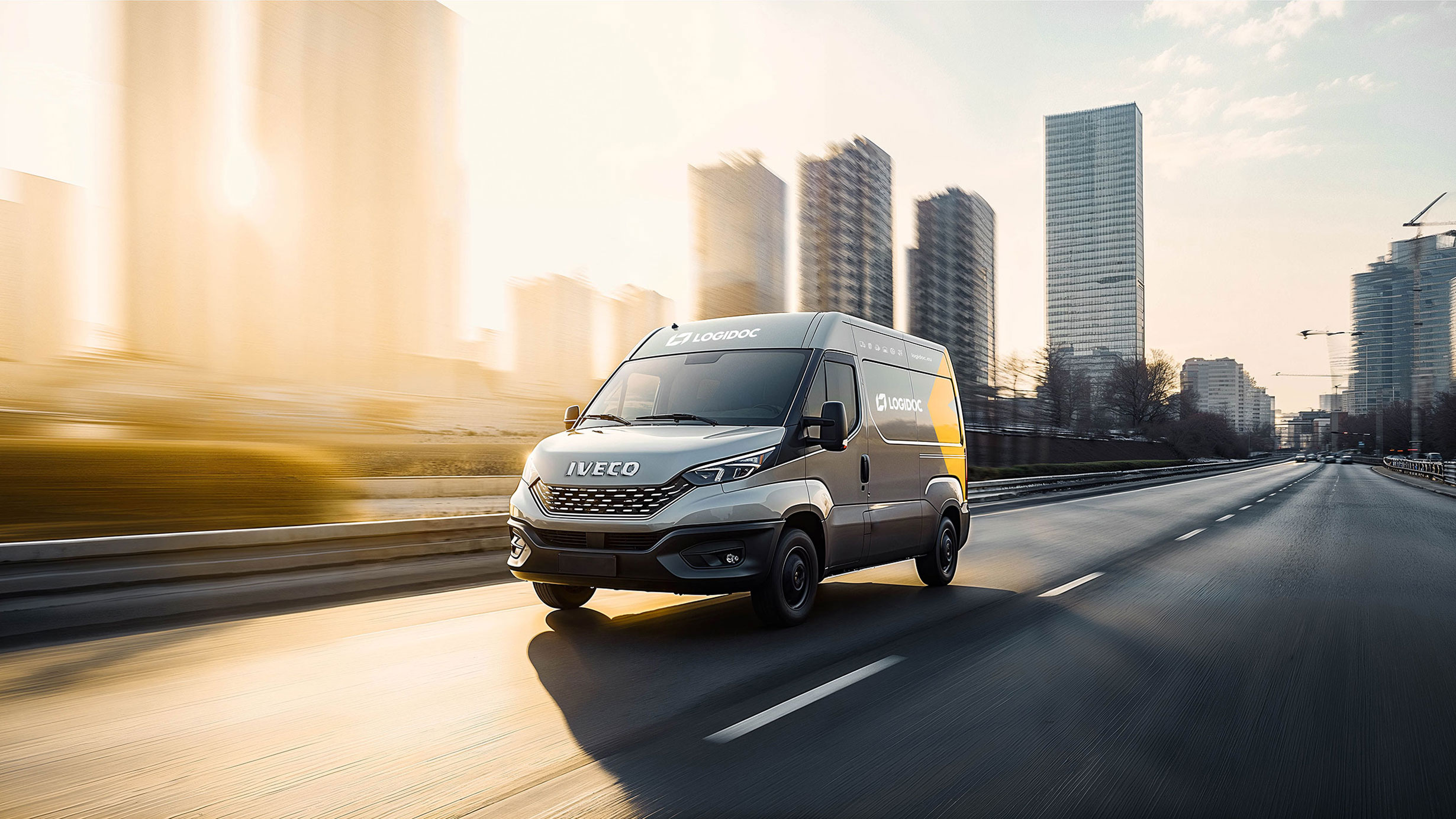 Фотостиль логистической компании Logidoc