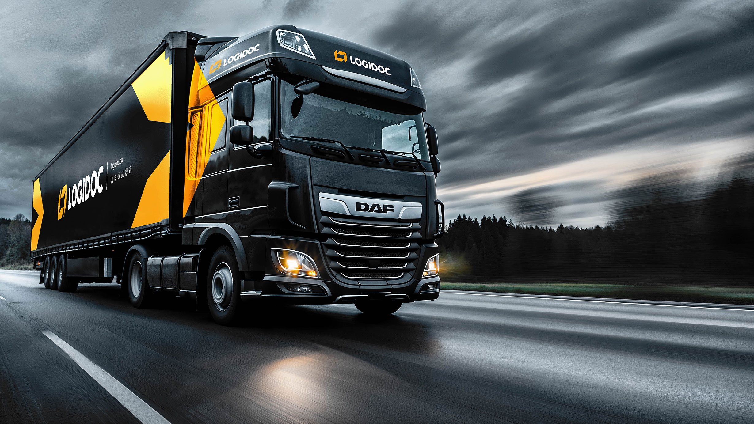 Фотостиль логистической компании Logidoc