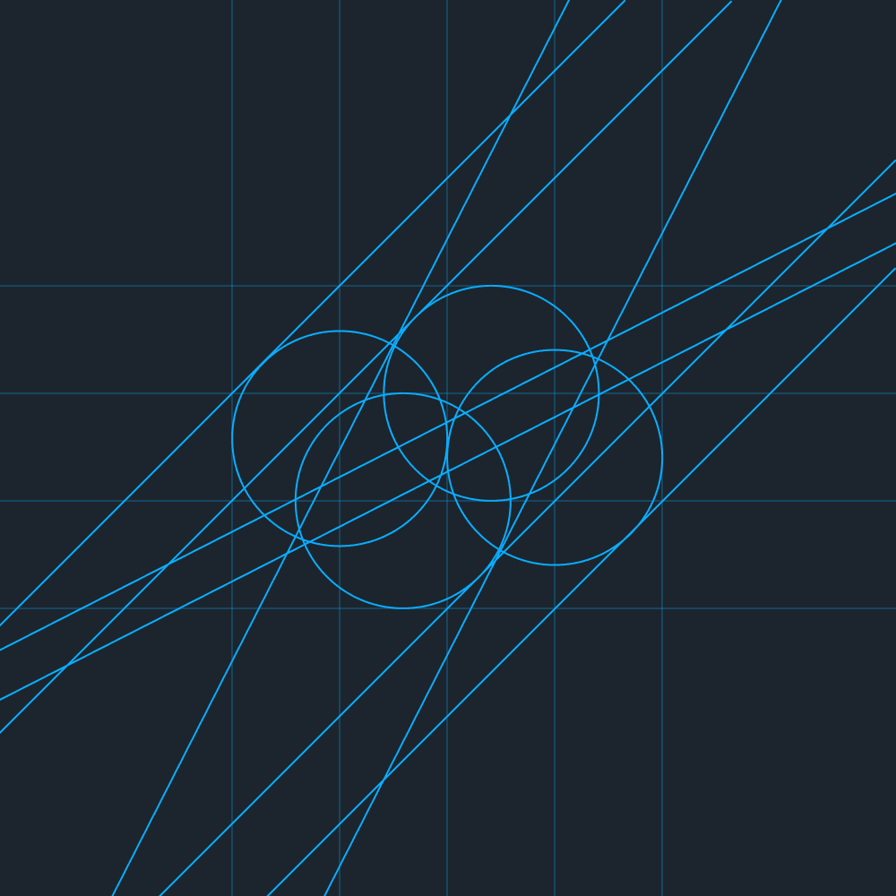 Построение логотипа CYRUS